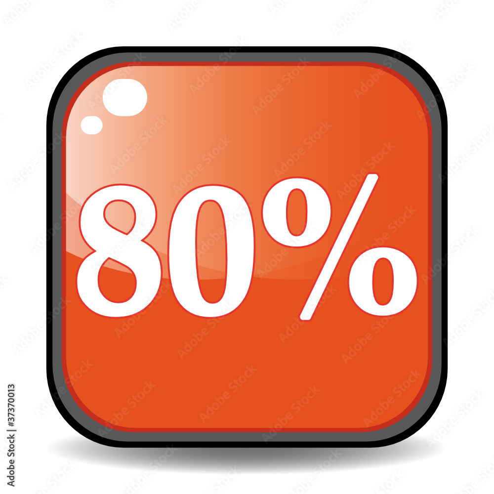 80 PERCENT ICON