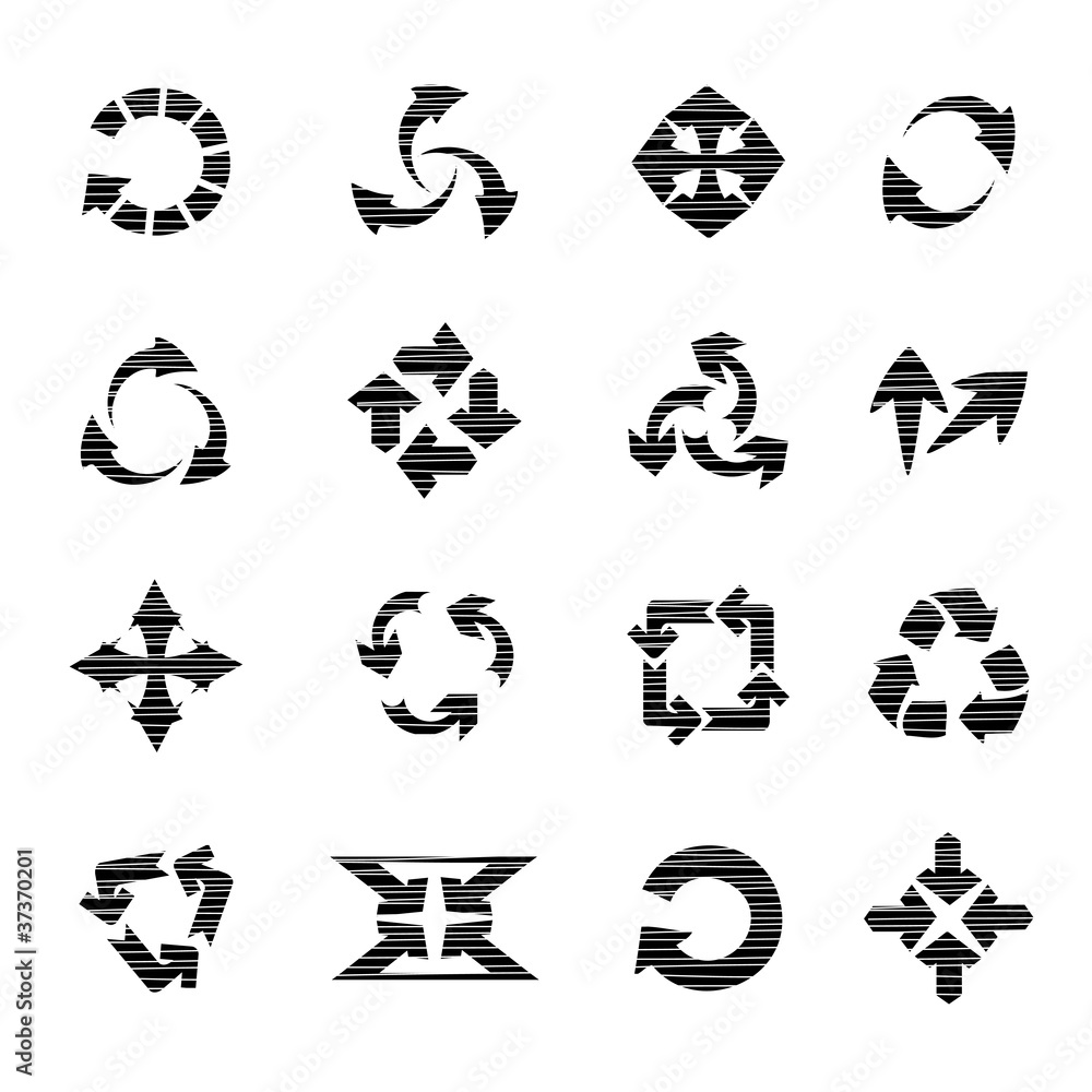 Fototapeta premium Vector arrows