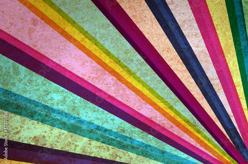 Wallpaper Mural Multicolor sunbeams abstract grunge background. Torontodigital.ca