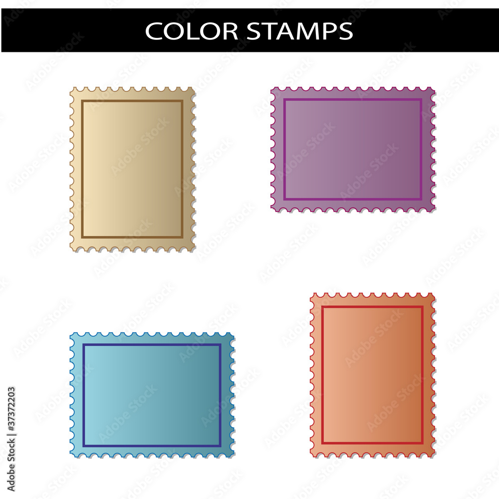 Vector stamps Vector stamps
