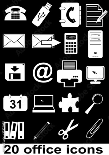 20 office icons