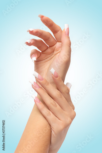 Woman s hand