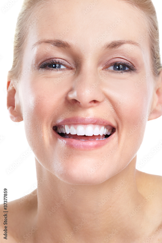 Beautiful woman. Smile and teeth. Beautiful woman. Smile and teeth.