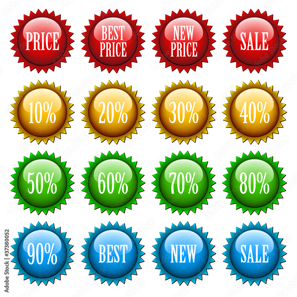 vector sale icons vector sale icons