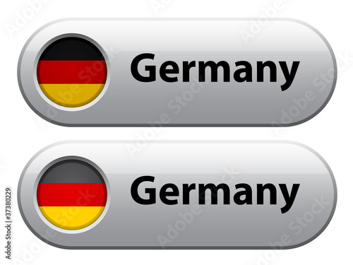 Vector germany flag buttons