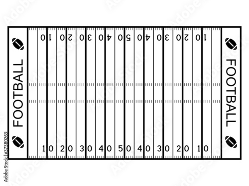 vector american football field