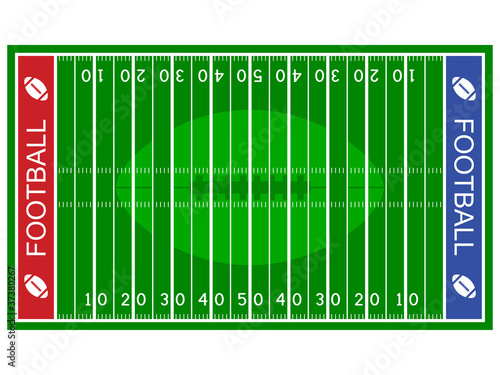 vector american football field