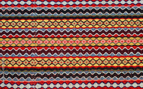 Hand woven kilim pattern