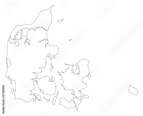 Map of Danmark