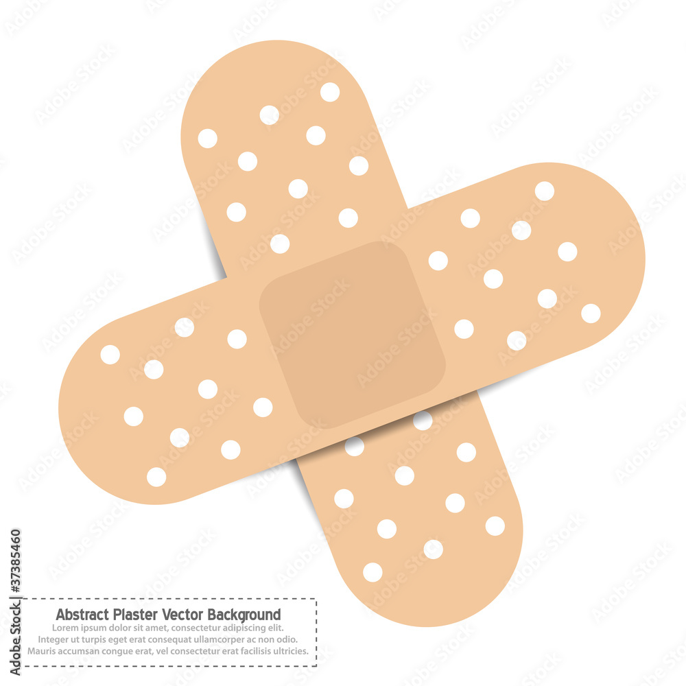 Plaster illustration Plaster illustration