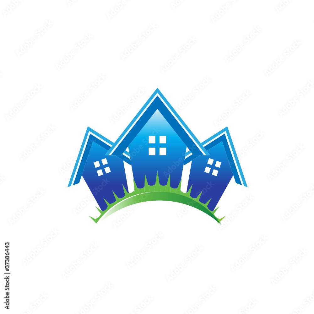 Fototapeta premium Three Houses