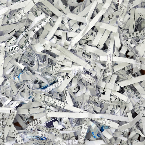 Shredded paper