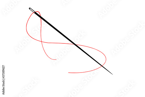 needle and thread illustration