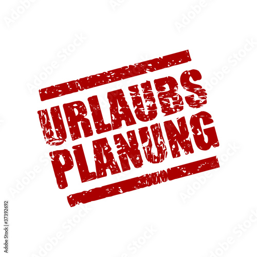 stempel eckig urlaubsplanung I