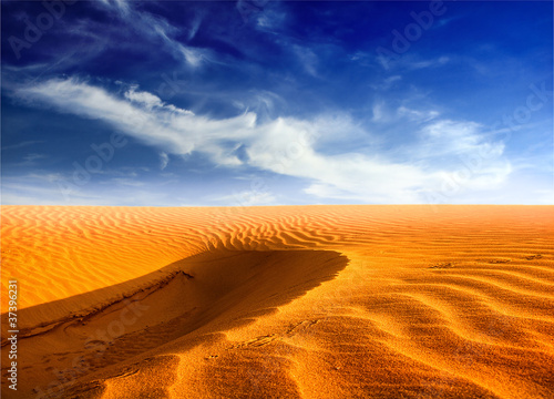 Sand Dunes Landscape