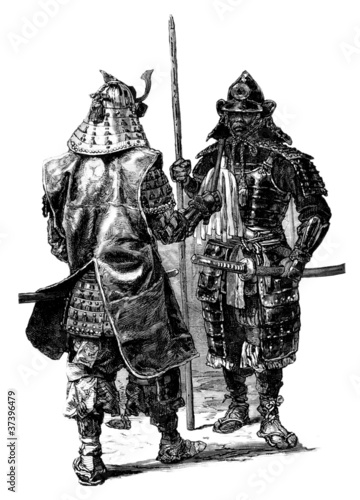 Plakat Samurai - Japan