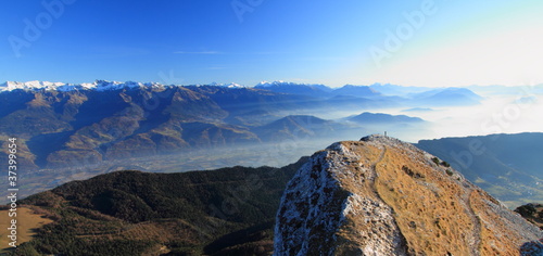 Tableau sur toile Les alpes française, massif de la chartreuse