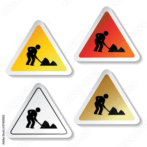 Vector stickers - under construction