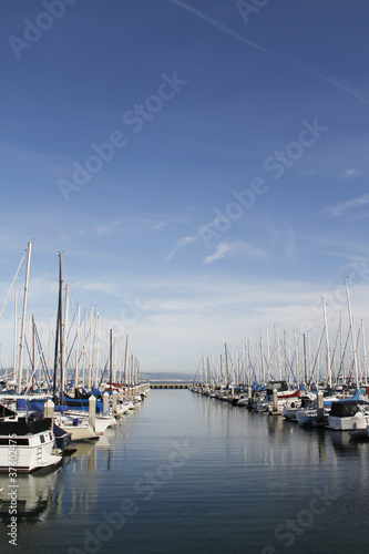 Docked Sailboats © rnl