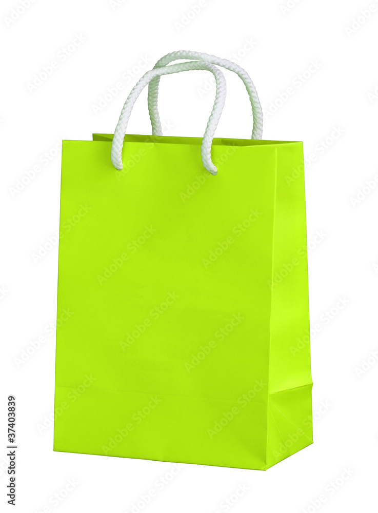 Paper bag isolated on white background Paper bag isolated on white background