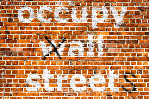 Tablou pe pânză occupy all streets
