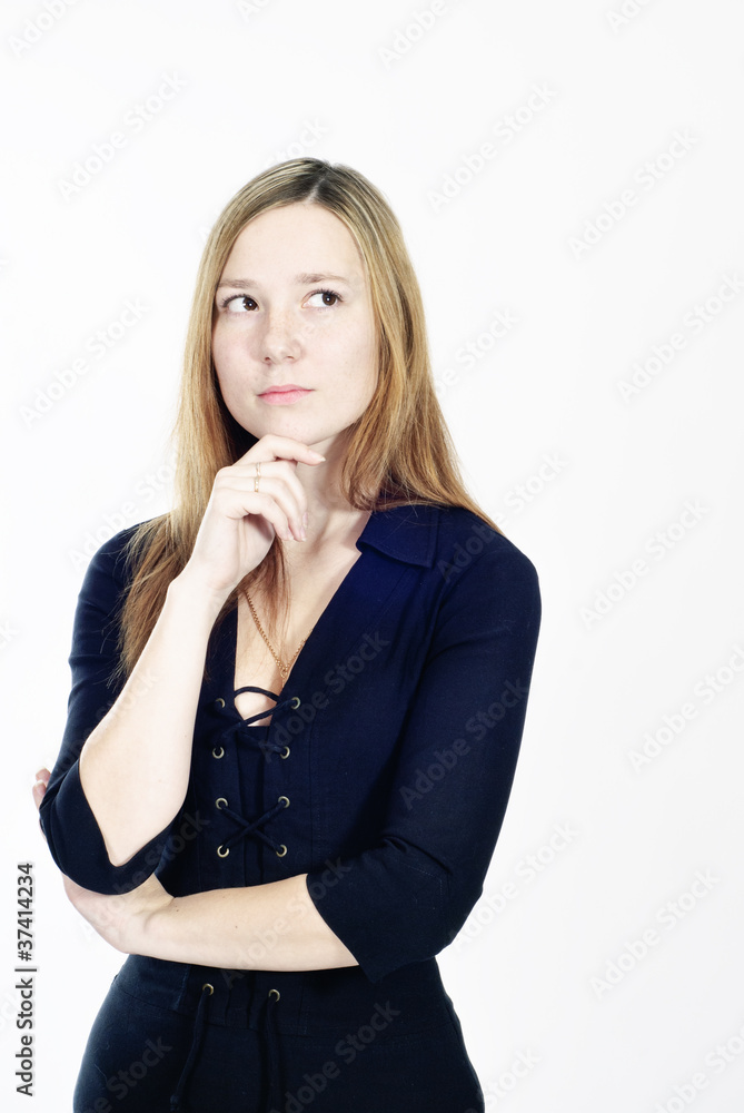 Portrait of a confident young woman Portrait of a confident young woman