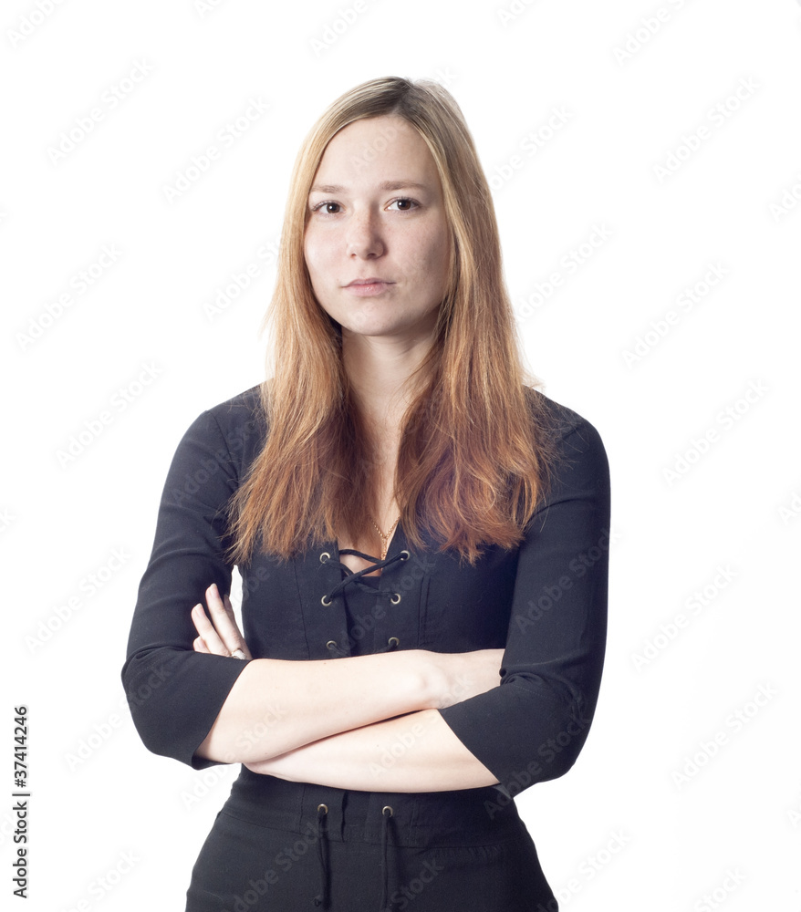 Beautiful tender business woman portrait Beautiful tender business woman portrait