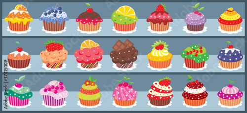 Sweet shop. vector