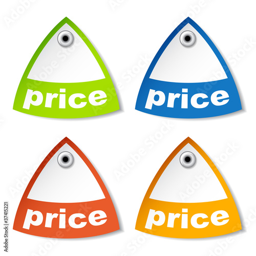 vector price tag