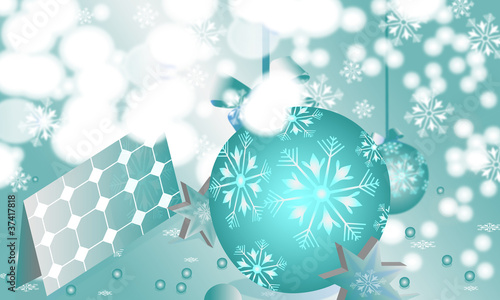 Christmas decoration - photovoltaic system