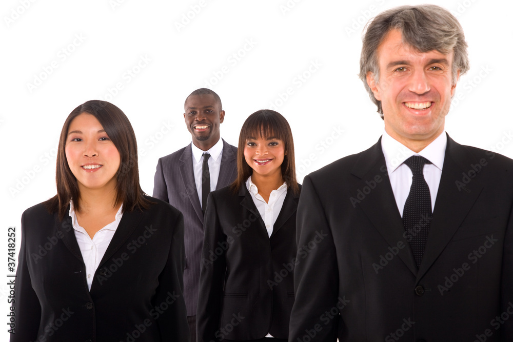 multi-ethnic team multi-ethnic team