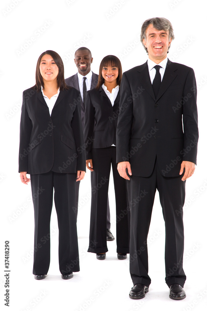 multi-ethnic team multi-ethnic team