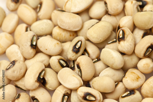 Yellow beans background