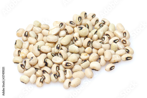 Beans isolated on white background