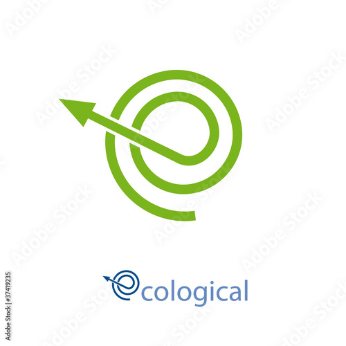 Logo letter E , ecological # Vector