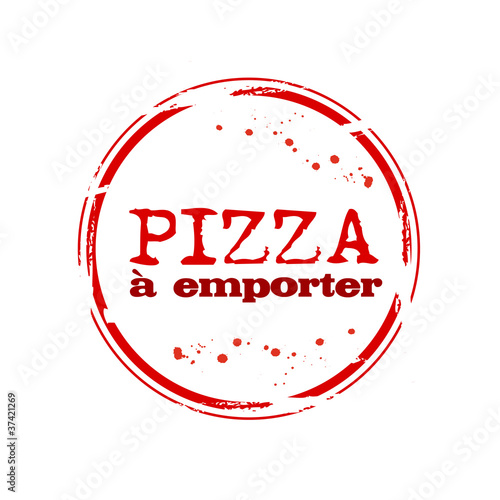 timbre pizza à emporter