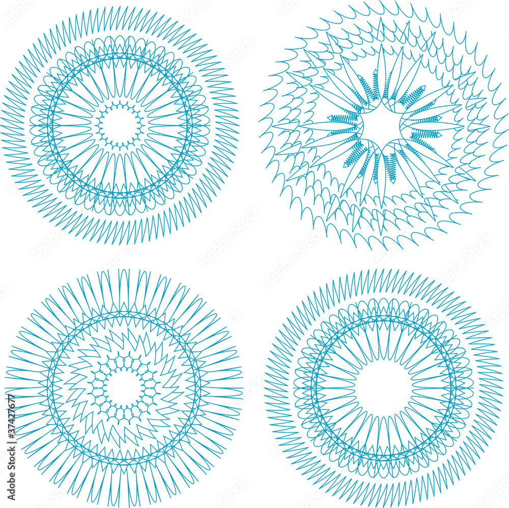 pattern that is used in currency and diplomas. Vector pattern that is used in currency and diplomas. Vector