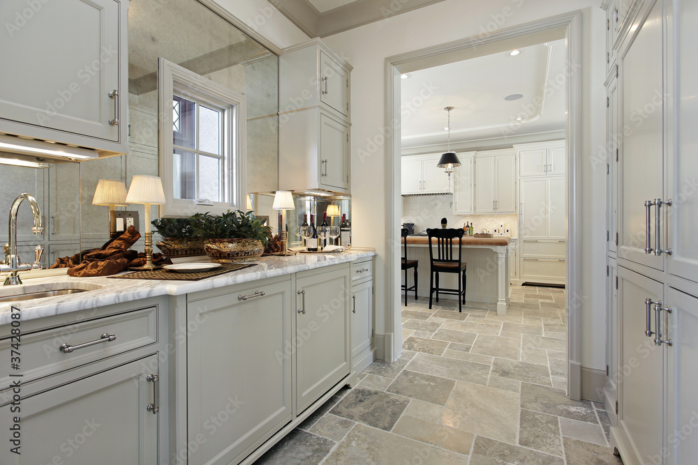 Pantry in luxury home Pantry in luxury home