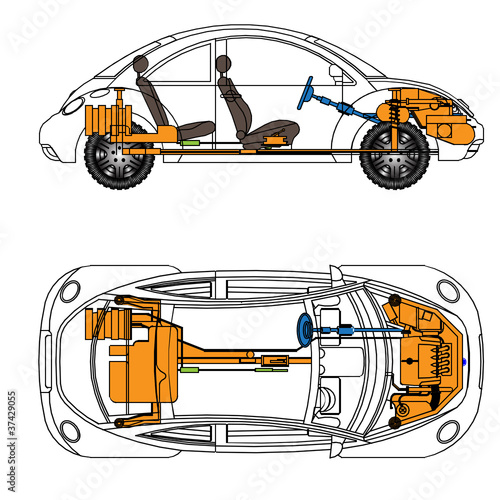 The most important parts of the car, vactor