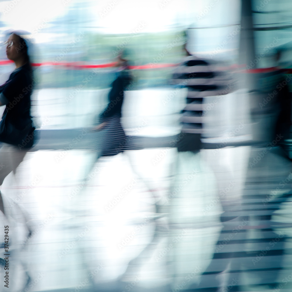 urban scene big city walking business person urban scene big city walking business person