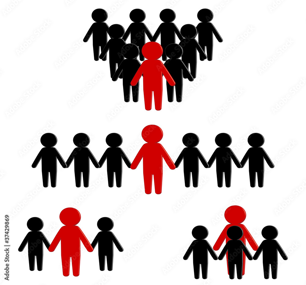 set of a business team concept. vector illustration set of a business team concept. vector illustration