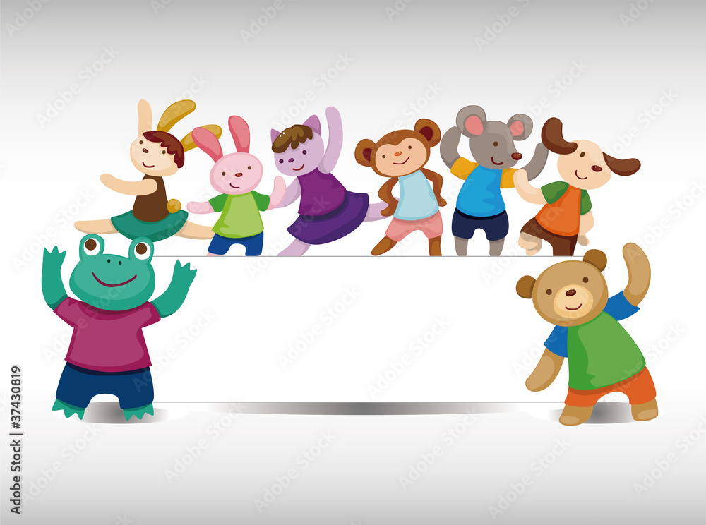 cartoon animal dancer seamless pattern cartoon animal dancer seamless pattern