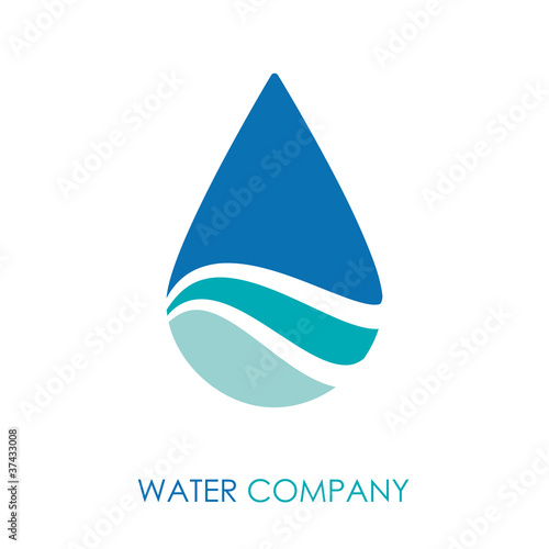 Logo water drop # Vector