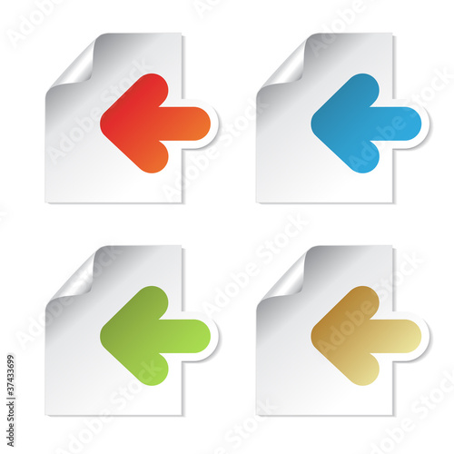 Vector document icons