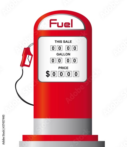 fuel pump vector