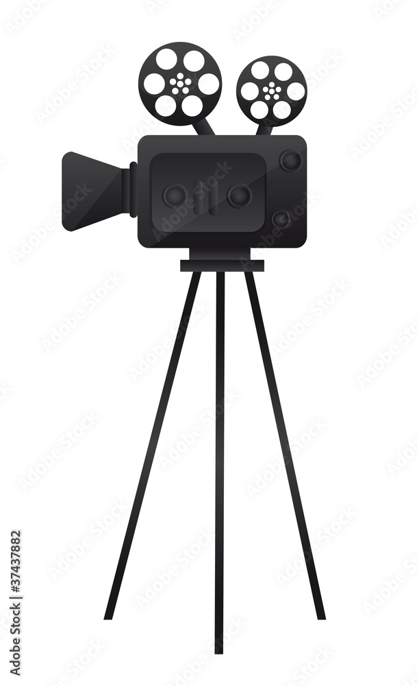 Obraz premium film cinema camera