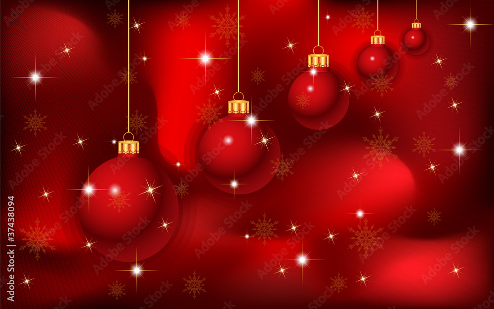 elegant christmas background, vector