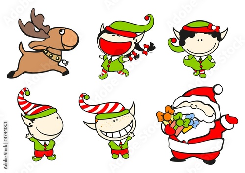 Funny kids #61 - Santa's team