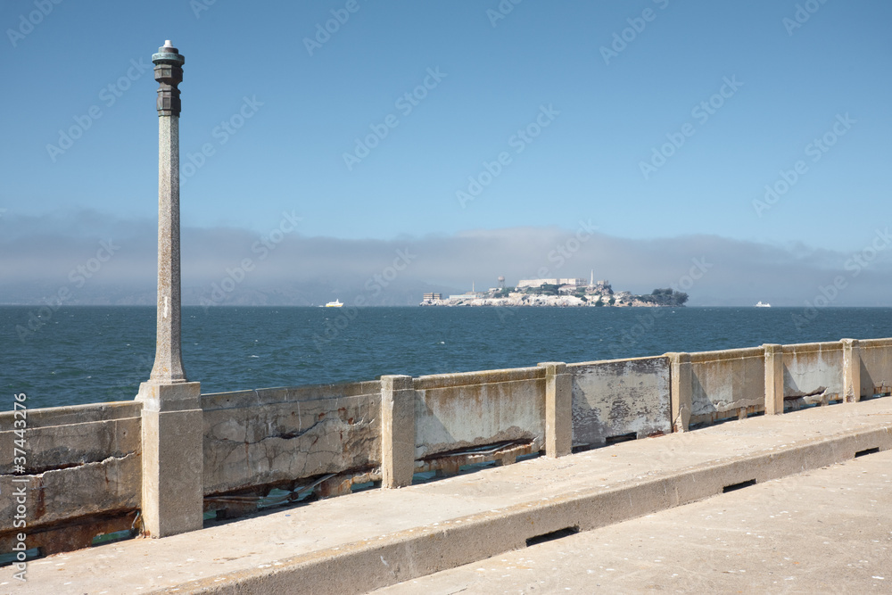 Alcatraz Island Promenade Walkway