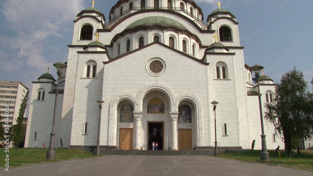 Temple of St Sava - wide Temple of St Sava - wide
